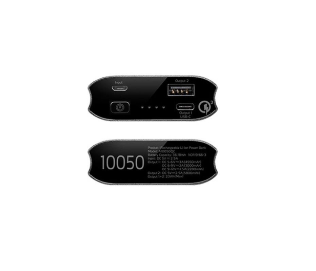 ADATA Power Bank 10050 mAh tytanowy z quickcharge - 349092 - zdjęcie 2